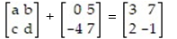 <strong>Find the values of a, b, c, and d that make the matrix equation true. - </strong> A) B) C) D)