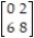 <strong>Find the values of a, b, c, and d that make the matrix equation true. - </strong> A) B) C) D)
