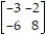 <strong>Find the values of a, b, c, and d that make the matrix equation true. - </strong> A) B) C) D)