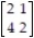 <strong>Find the values of a, b, c, and d that make the matrix equation true. - </strong> A) B) C) D)