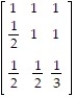 Find the inverse, if it exists, of the given matrix: -  A)    B)    C)    D)  Does not exist