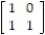 Use the given encoding matrix A to solve the problem: -Use the given message to construct the code matrix by assigning numbers to the letters and symbols. Use the numerical assignment a = 1, b = 2, . . . , z = 26, space = 30, period = 40, and apostrophe = 60.Message: CALL ME TOMORROW.Encoding matrix A =   A)    B)    C)    D)   