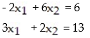 Solve the system as matrix equations using inverses: -  A)  (3,2)  B)  (-2, -3)  C)  (-3 , - 2)  D)  (2,3) 