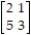 Solve the matrix equation     +.     = by using the inverse of the coefficient matrix
