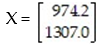 The input-output matrix for an economy is   Find the production matrix X. A)    B)    C)    D)   
