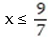 <strong>Determine the domain of the function:  -f(x) = - 7x + 9</strong> A) No solution B)   C) All real numbers D)   <div style=padding-top: 35px> 