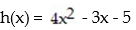 <strong>Only one of the following functions has domain which is not equal to all real numbers. State which function and state its domain.</strong> A)   B)   C)   <div style=padding-top: 35px> 