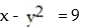 <strong>Determine if the equation specifies a function with independent variable x. If so, find the domain. If not, find a value of x to which there corresponds more than one value of y: -  </strong> A) A function with domain ℛ B) Not a function; for example, when x = 10, y = ±1 <div style=padding-top: 35px> 