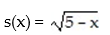  <strong>Give the domain and range of the function.  - </strong> A) Domain: (   ,  \infty ); Range: (- \infty , 0] B) Domain: (- \infty , 5)  \cup  ( 5,  \infty ); Range: (- \infty , 0)  \cup  (0,  \infty ) C) Domain: all real numbers; Range: [0,  \infty ) D) Domain: (- \infty , 5]; Range: [0,  \infty ) <div style=padding-top: 35px>  