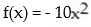 <strong>Write an equation for a function that has a graph with the given transformations:  -The shape of y =   is vertically stretched by a factor of 10, and the resulting graph is reflected across the x-axis.</strong> A)   B)   C)   D)   <div style=padding-top: 35px> 