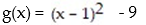  <strong>For the given function, find each of the following: (A) Intercepts (B) Vertex (C) Maximum or minimum (D) Range  - </strong> A) (A) x-intercepts: -4, 2; y-intercept: -8 (B) Vertex ( 1, -9) (C) Minimum: -9 (D) y  \ge  -9 B) (A) x-intercepts: - 2, 4; y-intercept: -8 (B) Vertex ( 1, -9) (C) Maximum: -9 (D) y  \le  -9 C) (A) x-intercepts: - 2, 4; y-intercept: -8 (B) Vertex ( 1, -9) (C) Minimum: -9 (D) y \ge  -9 D) (A) x-intercepts: - 2, 4; y-intercept: -8 (B) Vertex ( -1, -9) (C) Minimum: -9 (D) y  \ge  -9 <div style=padding-top: 35px>  