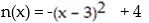  <strong>For the given function, find each of the following: (A) Intercepts (B) Vertex (C) Maximum or minimum (D) Range  - </strong> A) (A) x-intercepts: 1, 5; y-intercept: -5 (B) Vertex ( 3, 4) (C) Minimum: 4 (D) y  \ge  4 B) (A) x-intercepts: -5, - 1; y-intercept: -5 (B) Vertex ( 3, 4) (C) Maximum: 4 (D) y \le  4 C) (A) x-intercepts: 1, 5; y-intercept: -5 (B) Vertex ( -3, -4) (C) Maximum: 4 (D) y  \le  4 D) (A) x-intercepts: 1, 5; y-intercept: -5 (B) Vertex ( 3, 4) (C) Maximum: 4 (D) y  \le  4 <div style=padding-top: 35px>  