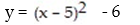 <strong>Write an equation for the graph in the form y = a + k, where a is either 1 or -1 and h and k are integers:  - </strong> A)   B)   C)   D)   <div style=padding-top: 35px> 