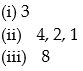 For the polynomial function find the following: (i)  Degree of the polynomial; (ii)  All x intercepts; (iii)  The y intercept. -y = (x + 4) (x + 2) (x + 1)  A)    B)    C)    D)   