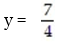 Find the equation of any horizontal asymptote: -  A)  y = 0 B)    C)    D)  None