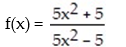 Find the equation of any horizontal asymptote: -  A)  y = 3 B)  y = 4 C)  None D)  y = -3