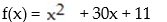 Write an equation for the lowest-degree polynomial function with the graph and intercepts shown in the figure: -  A)    B)    C)    D)   