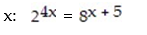 Solve the equation: -Solve for   A)  5 B)  15 C)  -5 D)  -15
