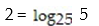 Convert to a logarithmic equation. -  A)    B)    C)    D)   