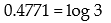 Convert to a logarithmic equation. -  A)    B)    C)    D)   