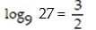 Convert to an exponential equation: -  A)    B)    C)    D)   