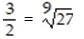 Convert to an exponential equation: -  A)    B)    C)    D)   