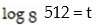 Convert to an exponential equation: -  A)    B)    C)    D)   