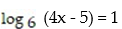 Use the properties of logarithms to solve: -  A) 7 B)    C)    D)   