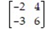 Is the following matrix game strictly determined?   