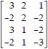 Find the saddle value, if it exists, for the matrix game (include row and column location) .   A)  1; row 1 column 3 B)  3; row 3 column 1 C)  1; row 3 column 2 D)  3; row 1 column 1