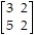 Delete recessive rows and columns from the following matrix game:   A)    B)    C)    D)   