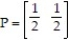 Find the expected value of the game matrix A =   if player 1 and player 2 decide on strategies   and Q =   . A)    B)    C)    D)   