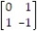 Solve the matrix game M =   indicating optimal strategies   and   for R and C respectively, and the value v of the game. A)    B)    C)    D)   