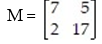 Suppose a matrix game has the following nonstrictly determined matrix:   Set up (but do not solve) , the two corresponding linear programming problem used to solve this matrix game. A)    B)   