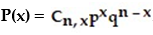 Construct a histogram for the binomial distribution   ,and compute the mean and standard deviation: -n = 7 and p =  