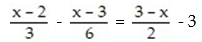 <strong>Solve: </strong> A) 3 B) - 2 C) 2 D) - 3