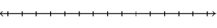  <strong>Solve the inequality and graph. Express your answer in interval notation:  -4x - 4 > 3x - 1  </strong> A) (- \infty , 3]   B) (3,  \infty )   C) ( -5,  \infty )   D) [3,  \infty )   <div style=padding-top: 35px>  