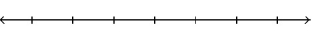  <strong>Solve the inequality and graph. Express your answer in interval notation:  -24x + 8 > 4( 5x + 7)  </strong> A) [ 5,  \infty )   B) ( 5,  \infty )   C) (- \infty , 5]   D) (- \infty , 5)   <div style=padding-top: 35px>  