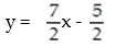 <strong>Write an equation of the line with the indicated slope and y intercept: - </strong> A) B) C) D)