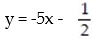<strong>Write an equation of the line with the indicated slope and y intercept: - </strong> A) B) C) D)