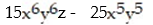 <strong>Factor the GCF from the polynomial: - </strong> A) B) C) D)