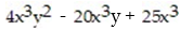 Factor using integer coefficients: