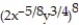 Simplify and express the answer using positive exponents only:
