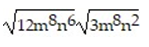 Change to simplest radical form: