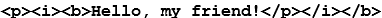 <strong>Which of the following lines is properly nested?</strong> A) B) C) D)
