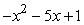 <strong>If the function is written in the form , a ratio of polynomials, which of the following could be ?</strong> A) B) C) D) -8