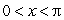 The function  Can be approximated by the function   . On what interval do the two graphs look similar? A)    B)    C)    