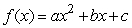 A polynomial with integer coefficients having    as a zero is   , where a = _____, b = _____, and c = _____. Make your value for a be positive and as small as possible.
