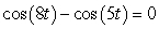 Find the smallest value of t such that    and   .