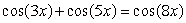 Either show the following equation is true, or find a value of x for which the equation is false:   